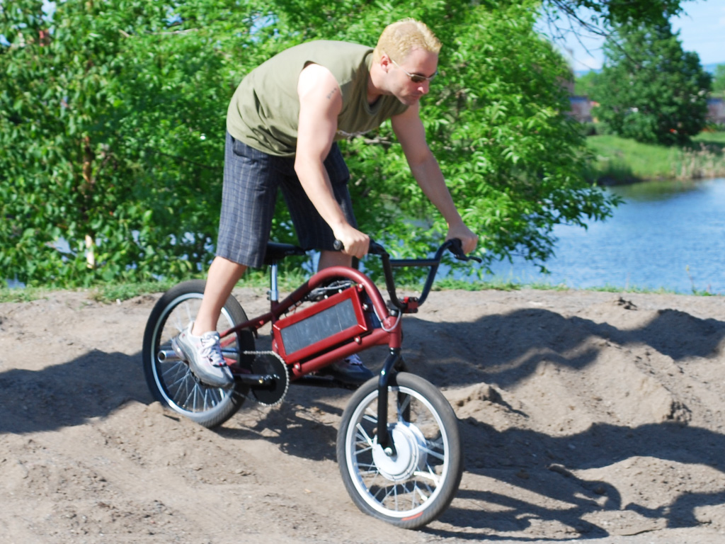 EStyle Electric BMX - dit hubmotor